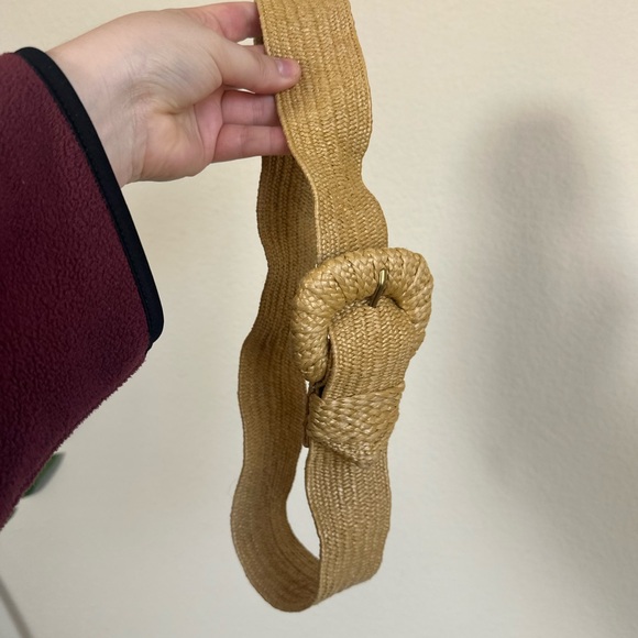 Anthropologie Raffia Stretch Belt - Picture 8 of 9